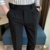 Quality Stock Black Suit Trouser For Men