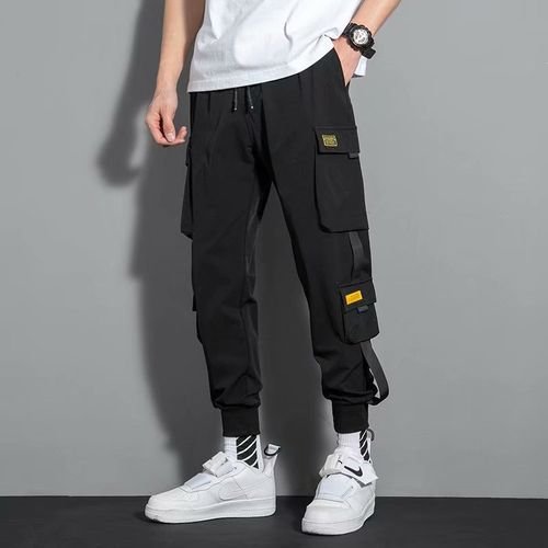 Men's Black Cargo Pants