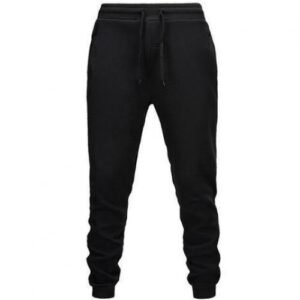 Unisex Designed Joggers-Black