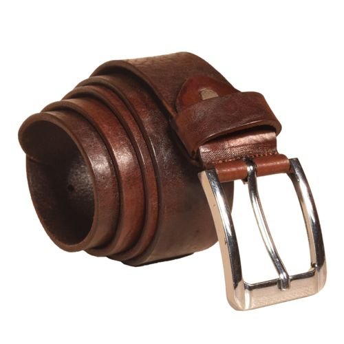 Corporate Leather Belt For Men - Brown.