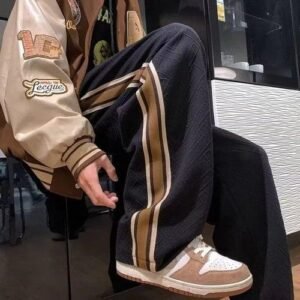 Male Sweat Pants Casual Athletic New Items In Baggy Wide Leg Trousers Track Training Summer Sport Y2k Sweatpants For Men