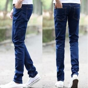 Summer 2022 Casual Hip Hop New Jeans Men's Pants Double Zipper Youth Casual Slim Stretch Cheap Teenagers Feet Pants
