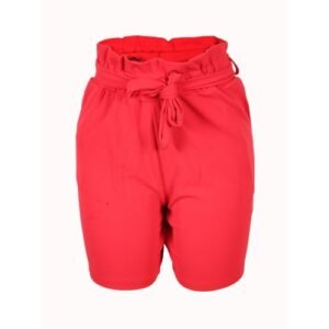 High Waist Short - Red