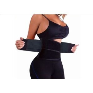 Hot Shapers Quality Hot Body Shapper Waist Trimmer Tummy Slimming Belt - Black