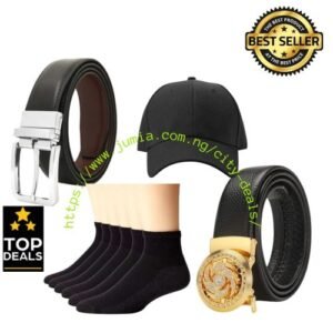 15-in1 Super Economy Unisex Unisex Socks, Cap & Belts