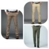 3 Pieces Quality Chinos For Me -Army Green+Milk+Carton Color