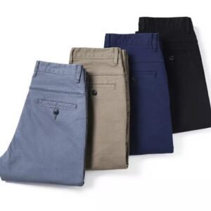 4 In 1 Quality Chinos Trousers - Multi Colour