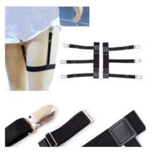 2 Pcs Men Shirt Stays Garters