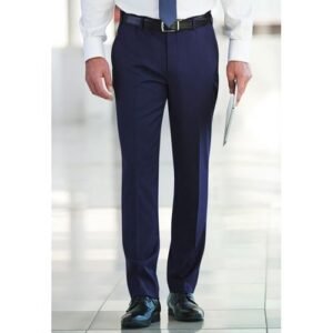 Men's Navy Blue Trouser (Men's Quality Plain Suit Trouser)