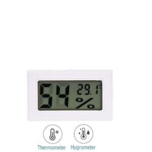 Digital Thermometer Hygrometer Mini LCD Humidity Meter Freezer Fridge Thermometer For 50~70 Coolers Aquarium Chillers