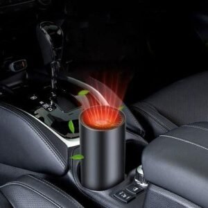 7.1x14.7cm Portable Electric Car 12V USB Heating Fan Defoer Defroster Demister 150W Ignition Plug W Bracket