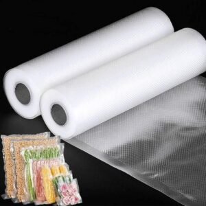500cmRolls Vacuum Bags for Food Vacuum Sealer Reusable Food Freezer Bags Fresh Meat Fruit Veggies Storage Bag Dishwasher Safe