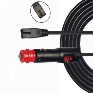 12V Refrigerator DC Power Cord Cable 2 Pin Lead Cable Plug Wire For 12V Car Fridge Freezer Portable Car Refrigerator Fridge