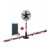 Century Quality 16 Inch Rechargeable Standing Fan  + Solar Panel