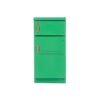 1/12 Doll House Miniature Freezer Model Wooden White Refrigerator Simulation Kitchen Accessories Furniture Toys Girls Play House