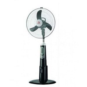 Andrakk Rechargeable Fan (8216) 16 Inch - Black
