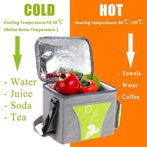 4L 12V Portable Car Fridge Bar Freezer Cooler Warmer Camping Refrigerator Warmer