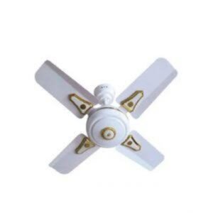 Sonik Short 4 Blade Airflow Ceiling Fan - Scf024" Brown