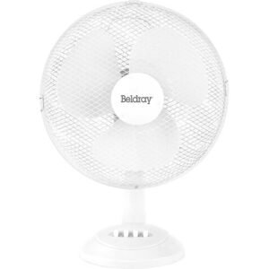 Beldray 12 Inch Desk Fan Oscillating Function 40watts