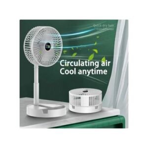 Desk Foldable Fan Table Fans Usb Household Fans Strong Wind 3 Gear Adjustable