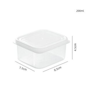 1-20PCS Food Container Freezer Frozen Meat Compartment Box Frozen Food Grade Storage Box Small Preservation Box Dividing Box