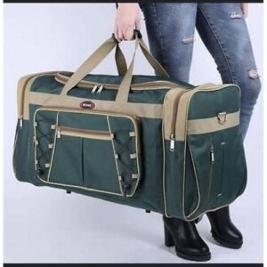 Multipurpose Foldable Trolley Travel Bag - Large Capacity Duffel Bag