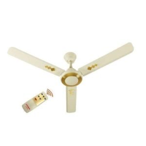 Qasa Quality 56 Inches Remote Controlled Only Ceiling Fan