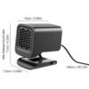 2 in 1 Car Fan 12V Electric Cooling Heating Windshield Defoing Demister Air Purification Car Anti-Fog