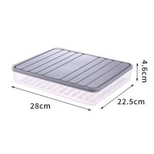 Freezer Food Storage Container Stackable Food Saver Box