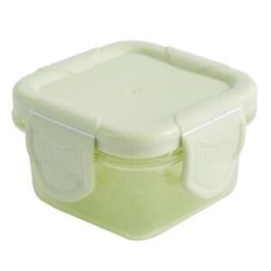 1Pc Mini Thickened Sealed Fresh Box Portable Baby Food Storage Freezer Containers 5*5*4cm