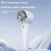 Semiconductor refrigeration handheld USB rechargeable fan