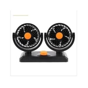 Car Dashboard Fan With Double Head 2024 EDITION