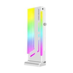 Coolmoon CmGh2 Vertical Gpu Stand Cooling Support Colorful Dc 5v ARgb Bracket Computer Graphics Video Card Stand Gpu Holder