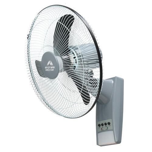 Andrakk Rechargeable 16'' Wall Fan With Remote Control (ADK-2416WF)