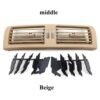 Car Left Right Cenl Rear Air Conditioner Grille AC Vent Panel Cover For Mercedes Benz W251 R300 R320 R350 R400 R500 2006-2009