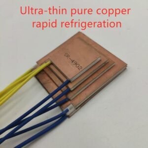 Sr-4902 Pure Copper Ultra-Thin Refrigerating Sheet Tecu1-12706 40*40*2mm Water Dispenser Car Refrigerator Thermoelectric Cooler