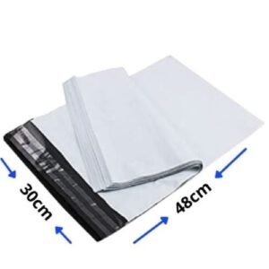 A3 Courier Bags / Courier Nylons / Poly Mailer- Invoice Pocket 50pcs Meduim-30x48cm -12/17 Inches