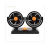 Dual Head USB Fan 360 Degree Rotating 5V 2A 2 Speed Modes