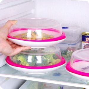 Practical Home Sealing Cover Stacked Freezer Fresh Lid