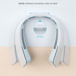 Portable Mini Neck Fan Hand Free Hanging USB Neck Fan