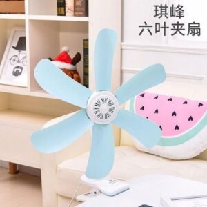 Qifeng Six Leaf Clip 500 Small Bedhead Student Dormitory Breeze Household Electric Fan