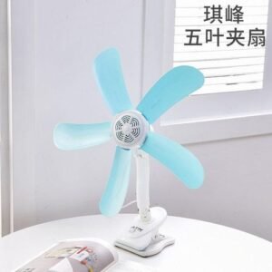 Qifeng Five Leaf Clip 500 Small Bedhead Student Dormitory Breeze Household Electric Fan