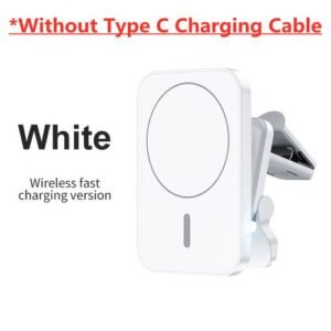 100W Magnetic Wireless Charger Car Air Vent Stand Phone