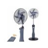 Qasa Quality 16inch Rechargeable Standing Fan Wit Remote Control