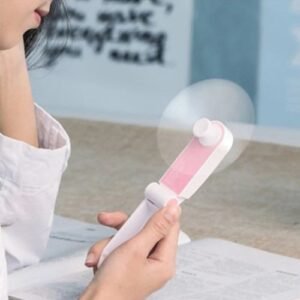 USB Portable Hand Held Fan Quiet Camping Tabletop Desk Fan