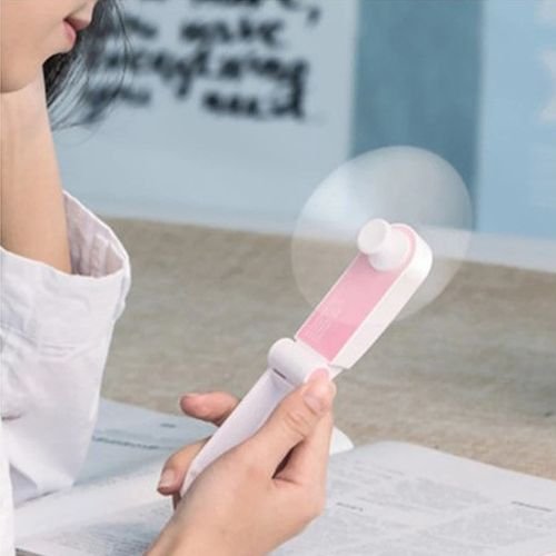 USB Portable Hand Held Fan Quiet Camping Tabletop Desk Fan