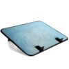 High Quality 14 Inch Notebook Cooler 5v Dual Fan USB External Laptop Cooling Pad Slim Stand High Speed Silent Metal Panel Fan