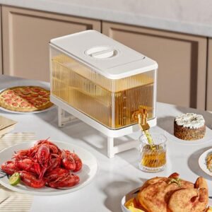 4.5L Cold Kettle Jar Freezer Or Tabletop Fridge White