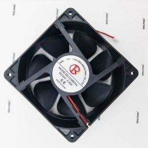 for original 12cm IP55 waterproof 12038 24V 0.35A DD1238B24L 2wire for Anime game console cooling fan HZDO 120*120*38MM