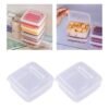2 Pieces Portable Refrigerator Container Meal Prep Container Freezer